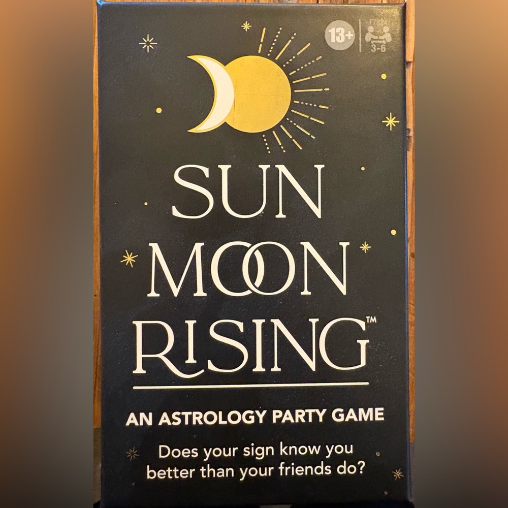 Sun Moon Rising Astrology Party Game